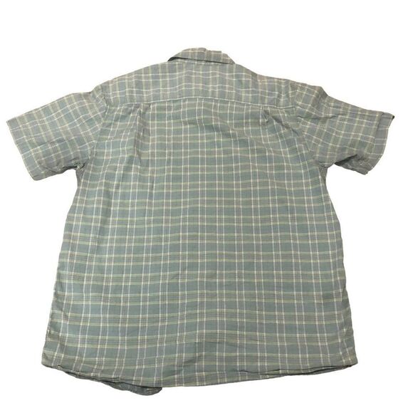 Carhartt  Rugged Flex Relaxed Fit Button Up S/S Shirt Plaid Men's Sz XLT - Picture 6 of 6